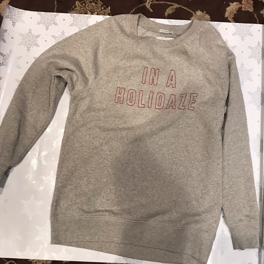 In A Holidaze Sweatshirt -Am. Eagle Xs New Wot